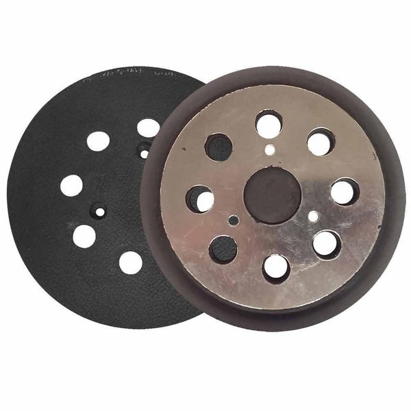 Superior Pads And Abrasives 5" Dia 8 Vacuum Holes PSA/Adhesive Backing Pad replaces Dewalt 151281-09, 151281-00 & 151281-07 RSP36